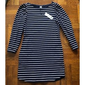 REBECCA TAYLOR LA VIE STRIPED JERSEY DRESS